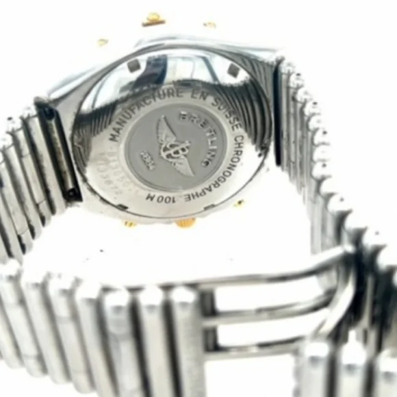 SOLD Breitling 18K Windrider Chronomat Automatic  Yellow Gold Watch - Picture 2 of 6